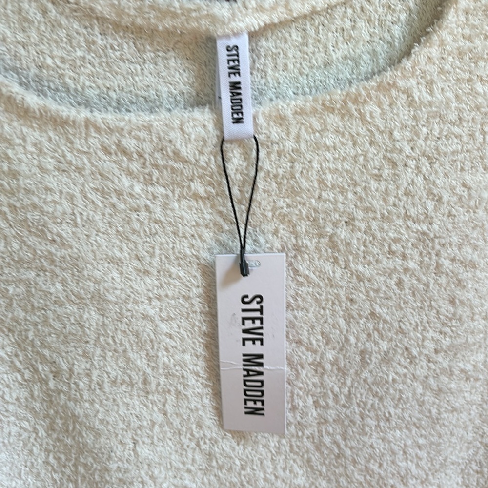 NWT Steve Madden Scoop Neck Chenille Sleep Tank Top - Picture 4 of 5